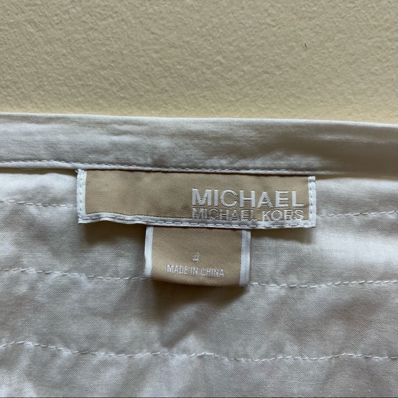 MICHAEL KORS | White Ruffled Skirt - Picture 3 of 3